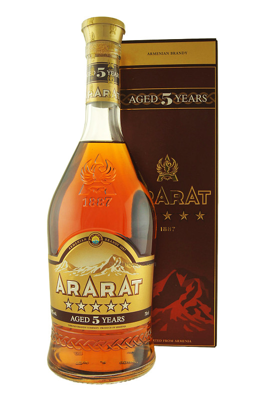 Ararat 5 year Old Brandy LAX Wine & Spirits