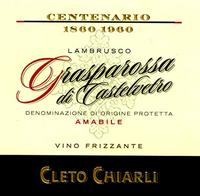 Lambrusco Grasparossa di Castelvetro Centenario