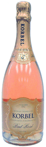 Korbel - Brut Rose California Champagne (4 pack bottles) (4 pack bottles)